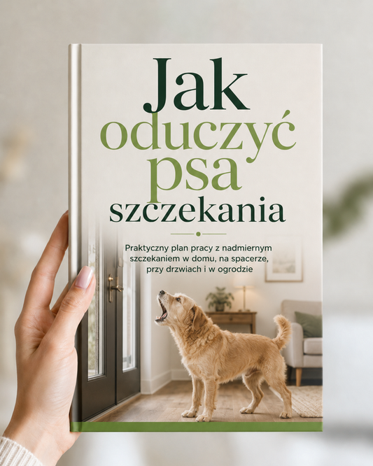 E-BOOK: Jak oduczyć psa szczekania Praktyczny plan pracy z nadmiernym szczekaniem w domu, na spacerze, przy drzwiach i w ogrodzie