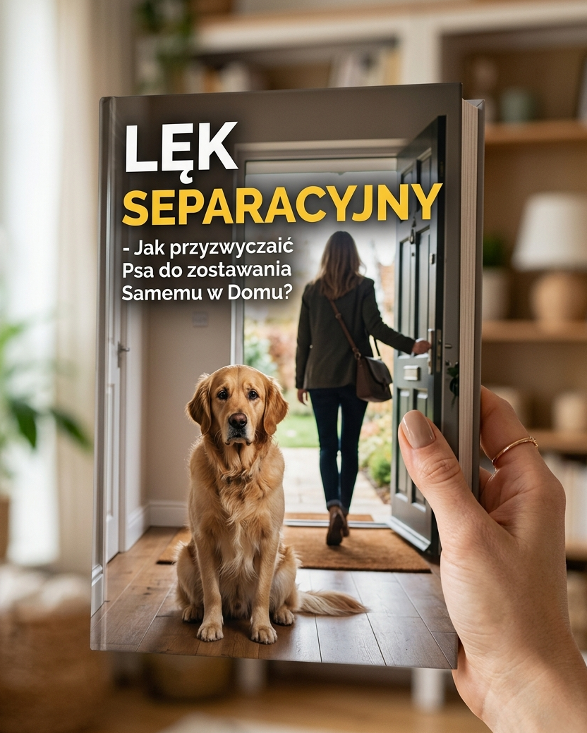 E-BOOK: Lęk Separacyjny - Jak przyzwyczaić Psa do zostawania Samemu w Domu?